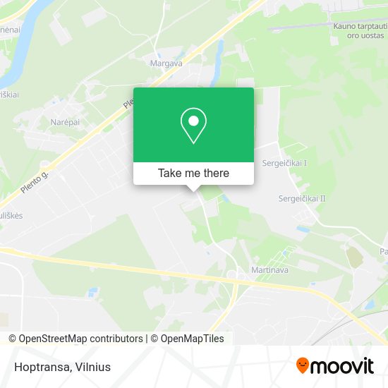 Карта Hoptransa