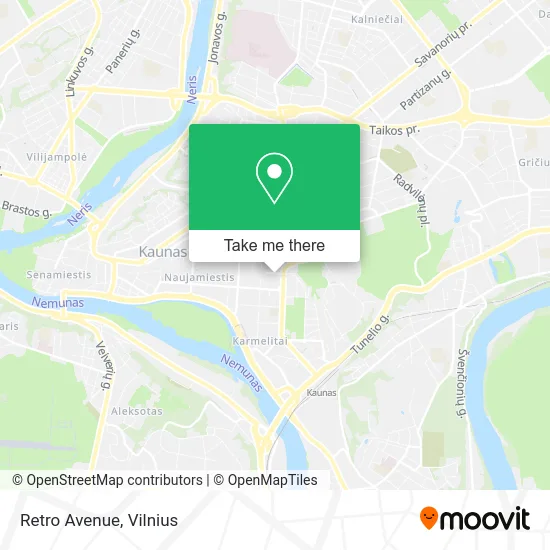 Карта Retro Avenue