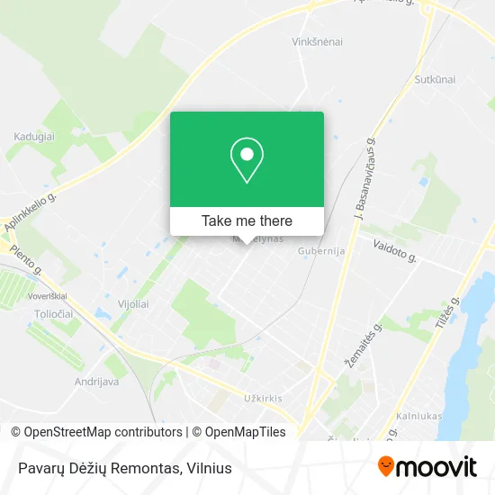 Карта Pavarų Dėžių Remontas