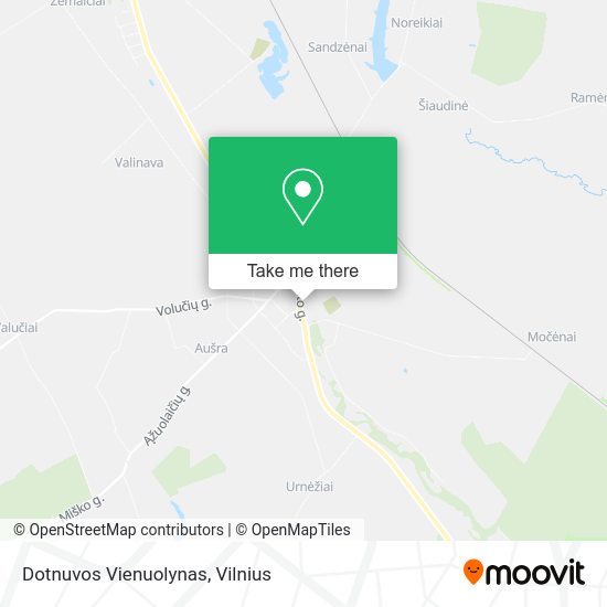 Карта Dotnuvos Vienuolynas