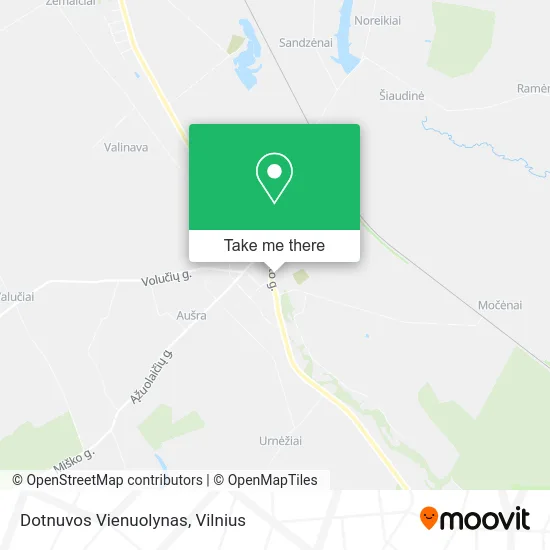 Карта Dotnuvos Vienuolynas