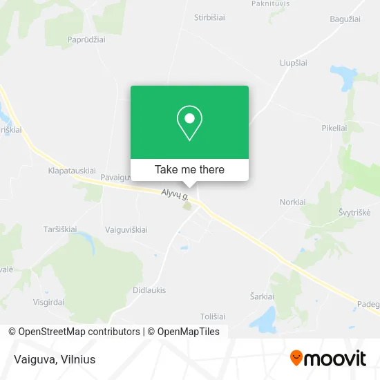 Vaiguva map