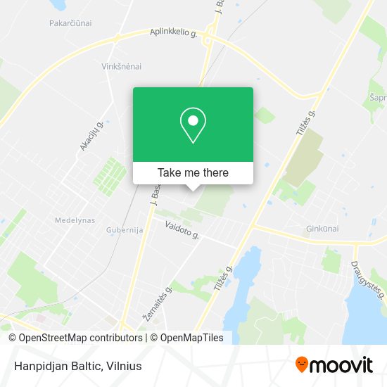 Карта Hanpidjan Baltic