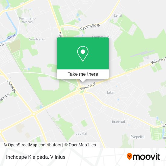 Карта Inchcape Klaipėda