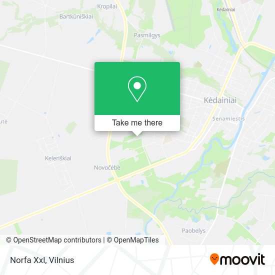 Карта Norfa Xxl