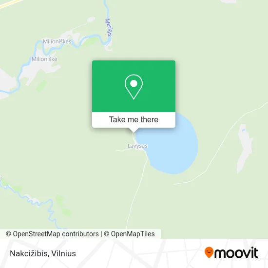 Карта Nakcižibis
