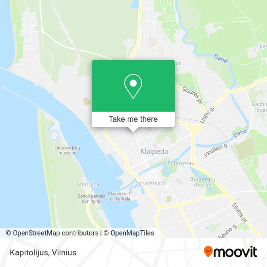 Карта Kapitolijus