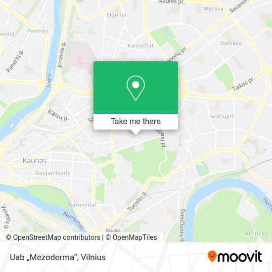 Uab „Mezoderma“ map