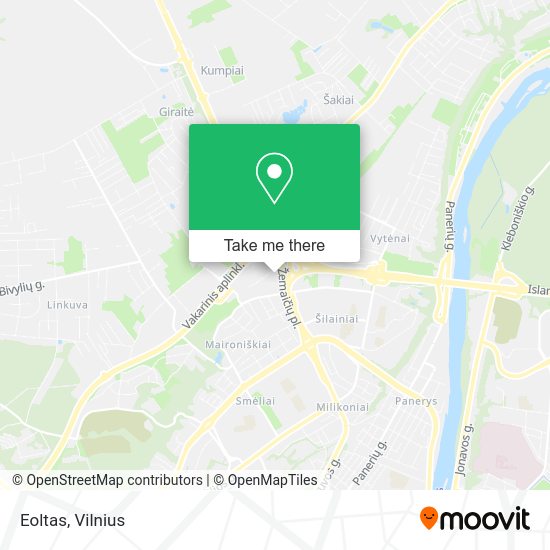 Карта Eoltas