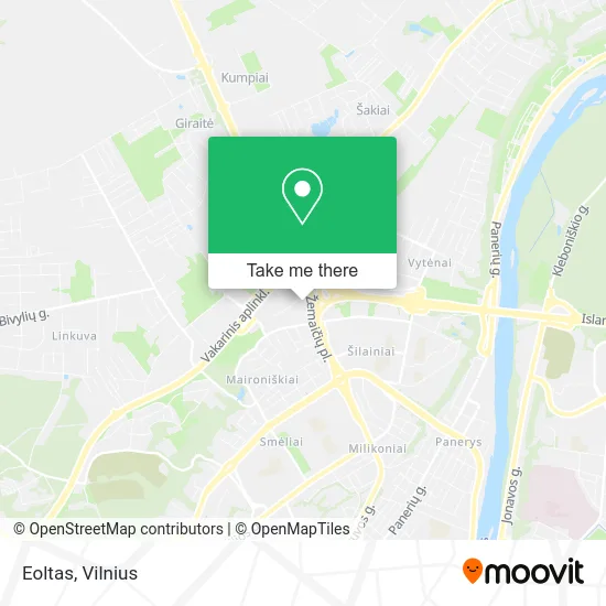 Карта Eoltas