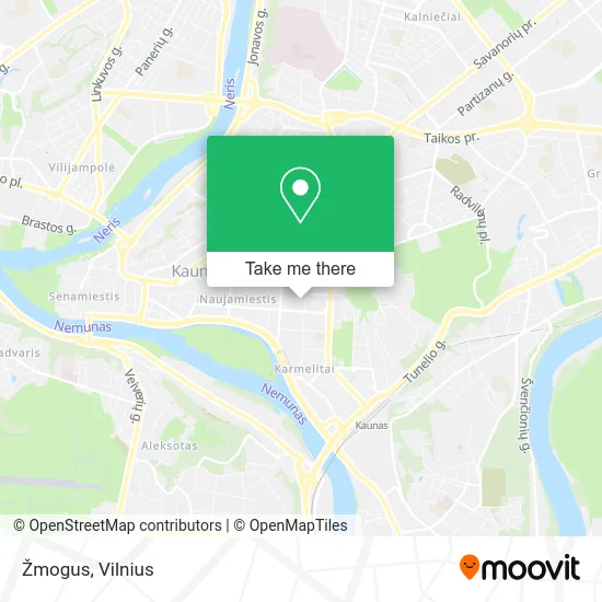 Карта Žmogus