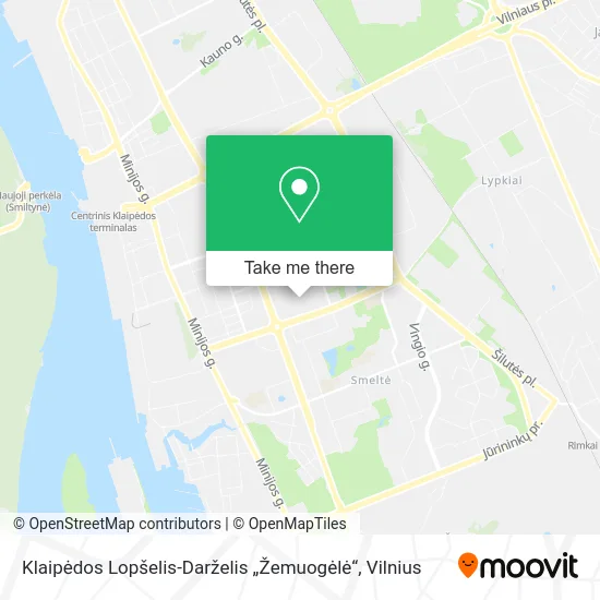 Карта Klaipėdos Lopšelis-Darželis „Žemuogėlė“