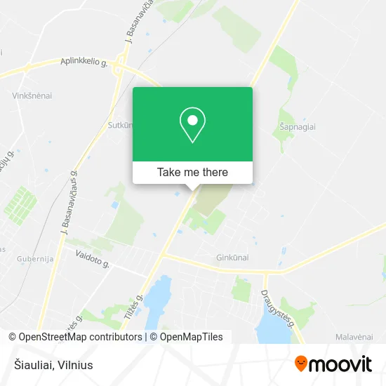Карта Šiauliai