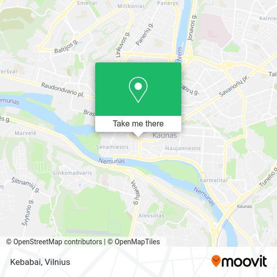 Карта Kebabai