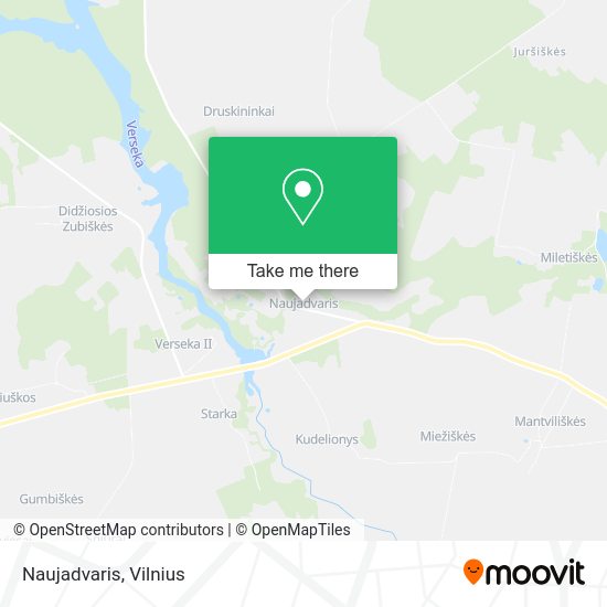 Карта Naujadvaris