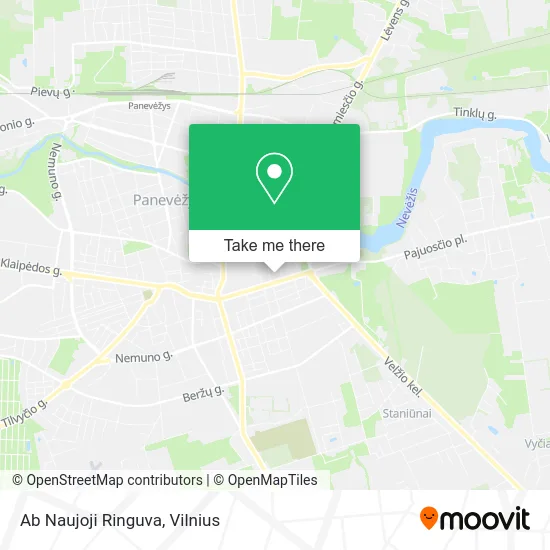 Карта Ab Naujoji Ringuva