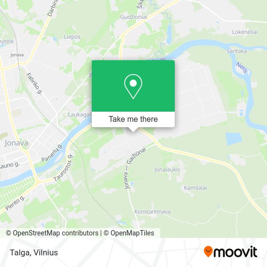 Карта Talga