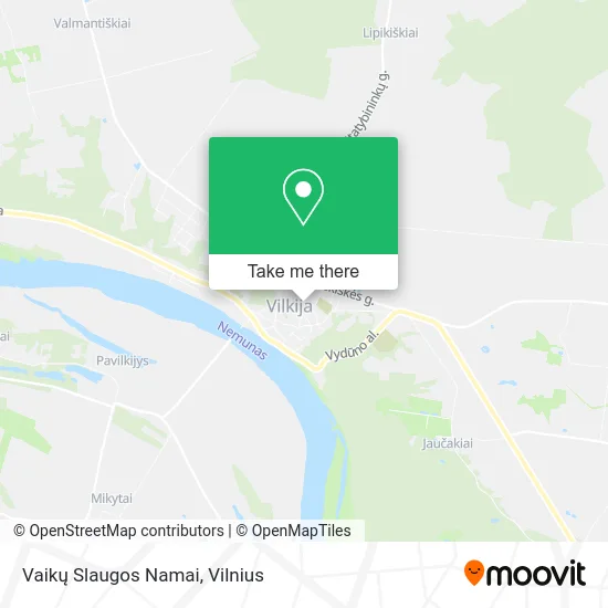 Карта Vaikų Slaugos Namai