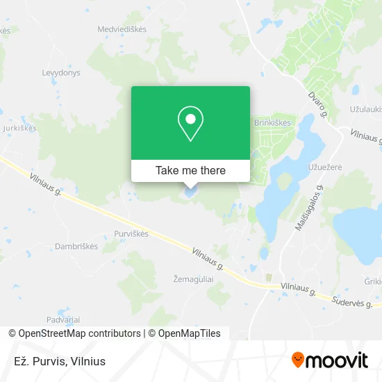 Карта Ež. Purvis