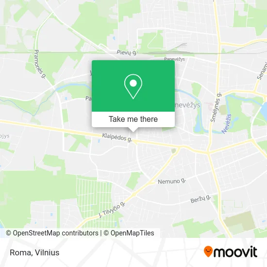 Карта Roma