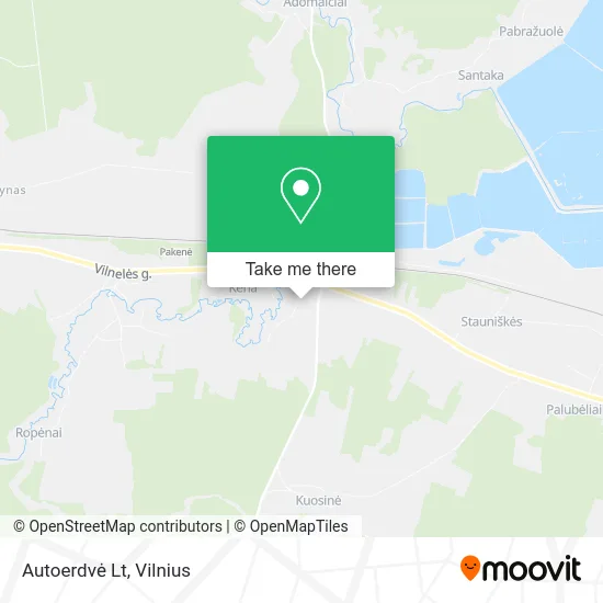 Карта Autoerdvė Lt