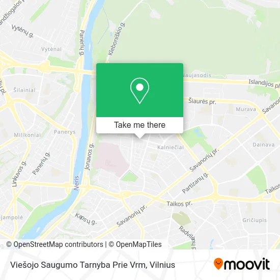 Карта Viešojo Saugumo Tarnyba Prie Vrm