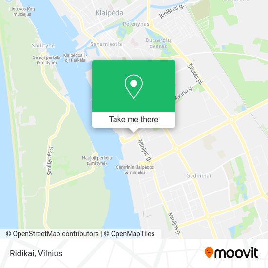 Карта Ridikai