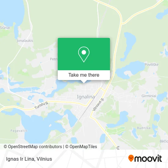 Карта Ignas Ir Lina