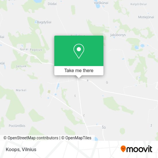 Карта Koops