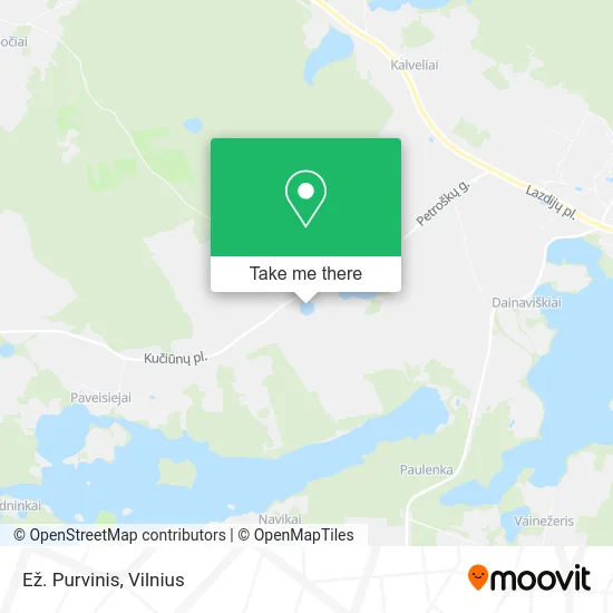 Карта Ež. Purvinis