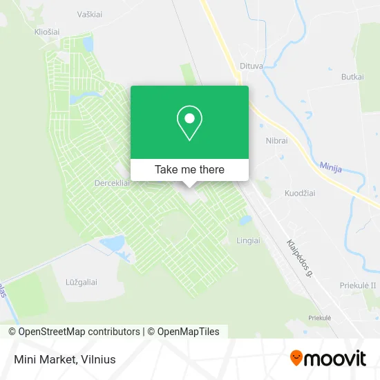 Карта Mini Market