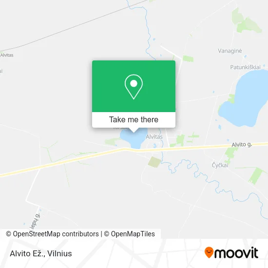 Карта Alvito Ež.