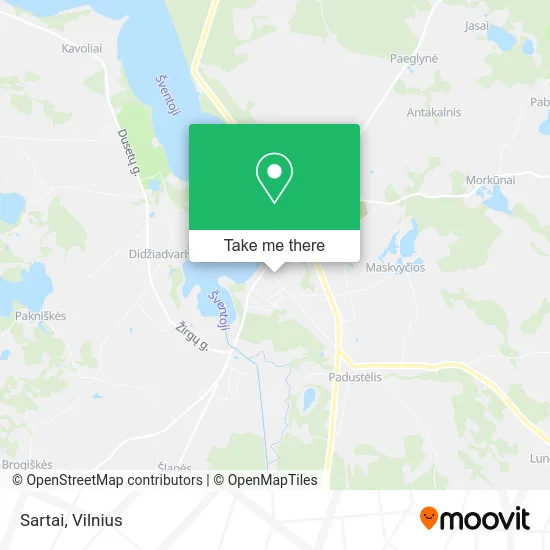 Карта Sartai