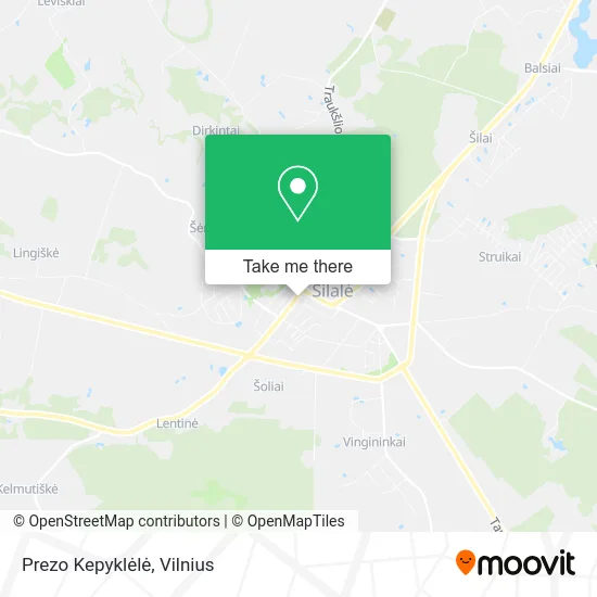 Карта Prezo Kepyklėlė