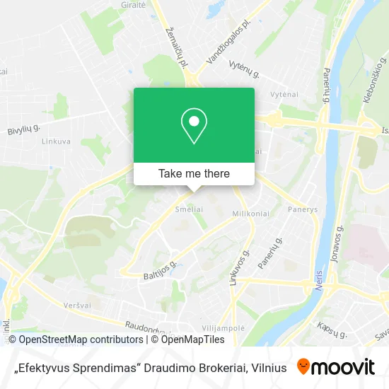 Карта „Efektyvus Sprendimas“ Draudimo Brokeriai