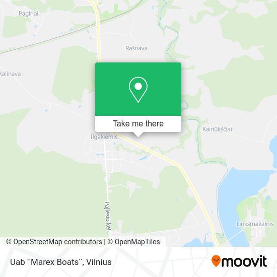 Uab ¨Marex Boats¨ map