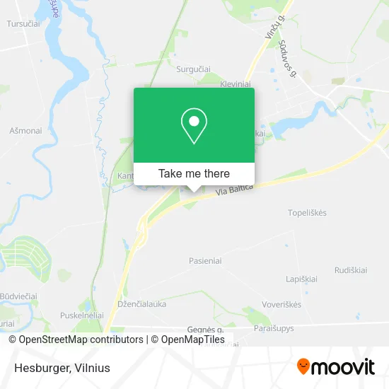 Карта Hesburger