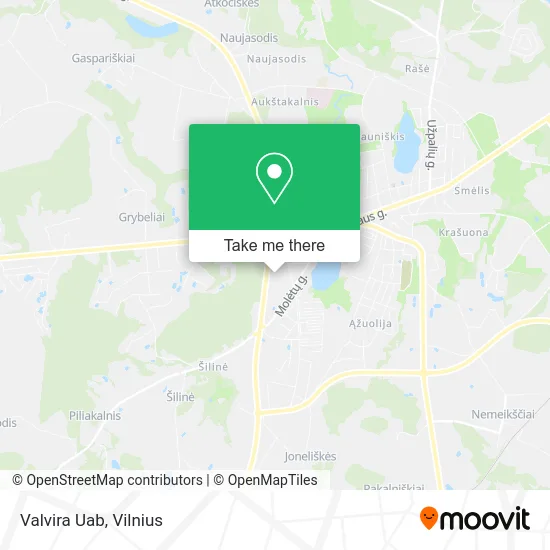 Карта Valvira Uab