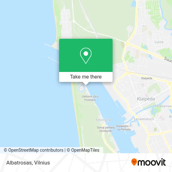 Карта Albatrosas