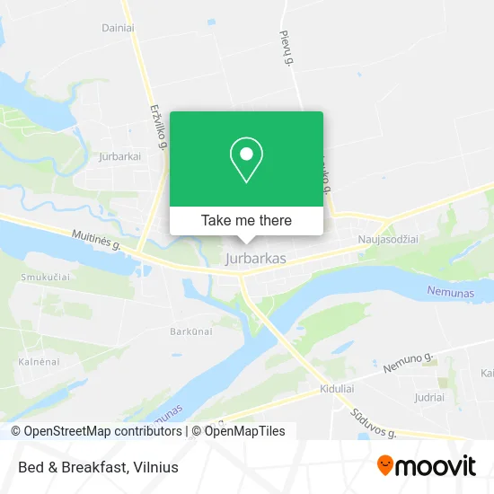 Карта Bed & Breakfast