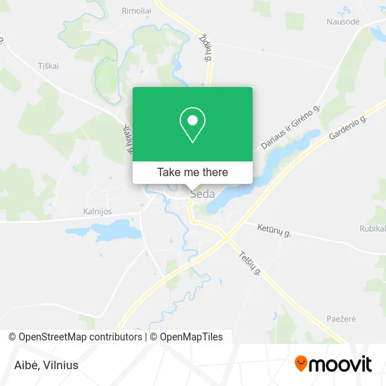 Aibė map