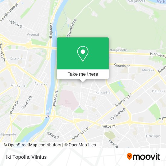 Карта Iki Topolis