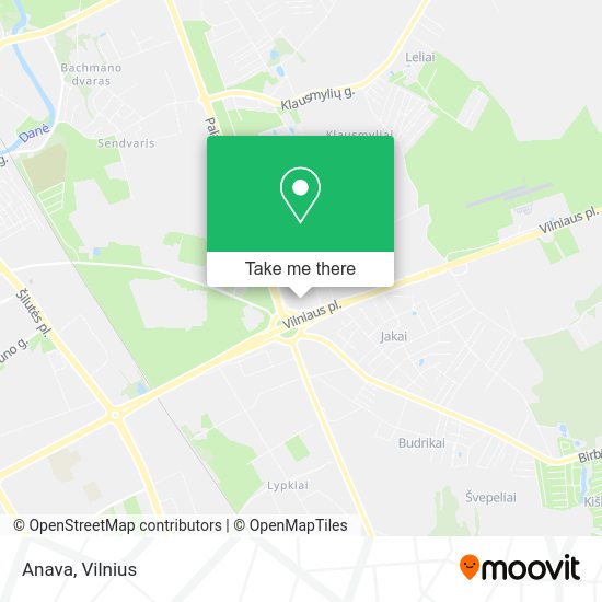 Карта Anava