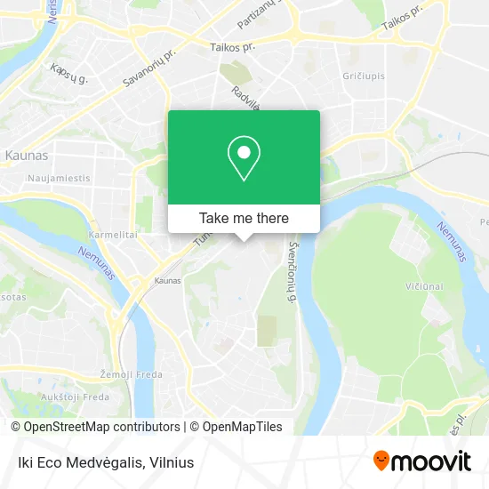 Карта Iki Eco Medvėgalis