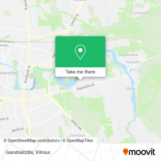 Карта Gandralizdis