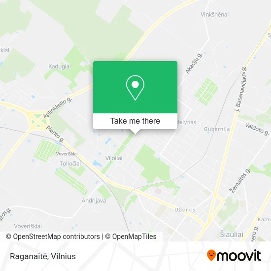 Карта Raganaitė