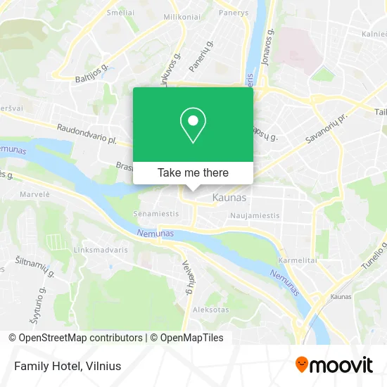 Карта Family Hotel