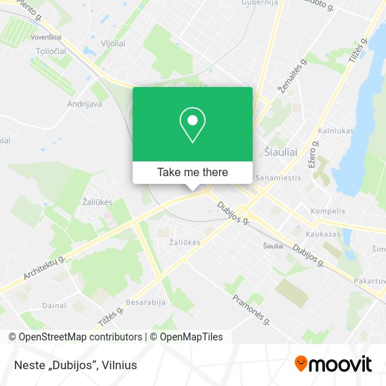 Карта Neste „Dubijos“