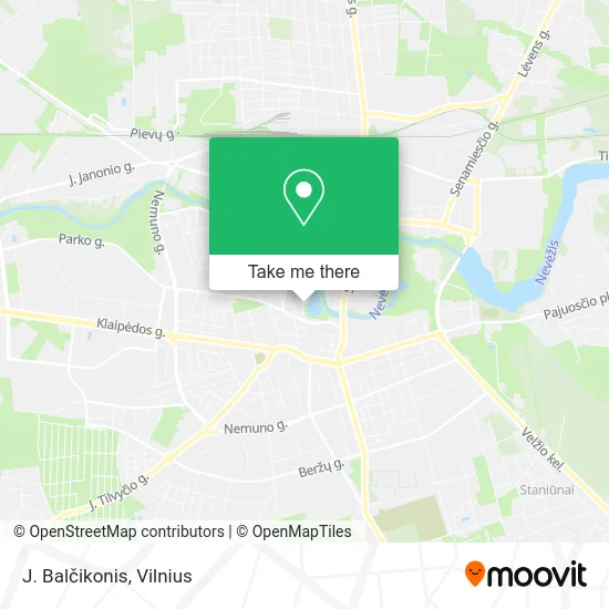 Карта J. Balčikonis
