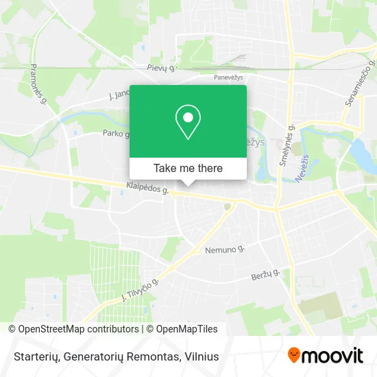 Карта Starterių, Generatorių Remontas